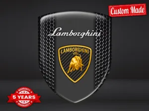 Lamborghini Doming Aufkleber Auto Robust Limitiert Stil